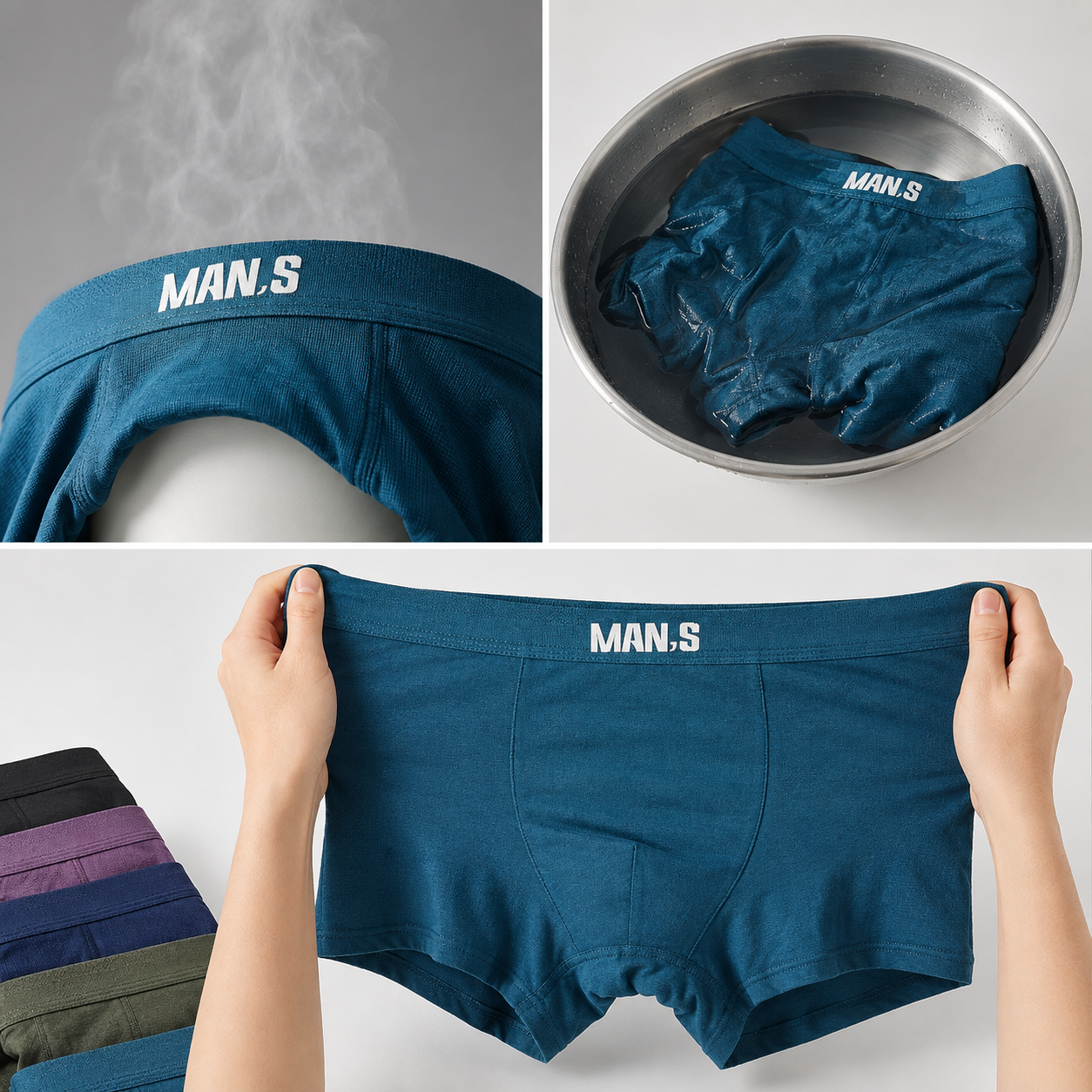Soft Touch Comfort Boxer Combo (Set of 5)