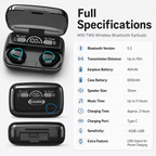 KAIZEN M10 TWS Wireless Bluetooth Earbuds