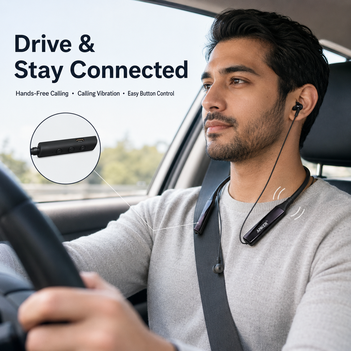 ANKER Snap-Sync Wireless Neckband