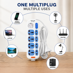 MAXLINE 8 Port Heavy Duty Multiplug
