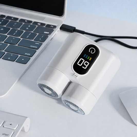 Portable Double Head Electric Shaver