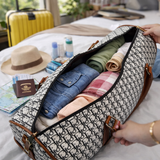 Heritage Pattern Luxury Duffle Bag