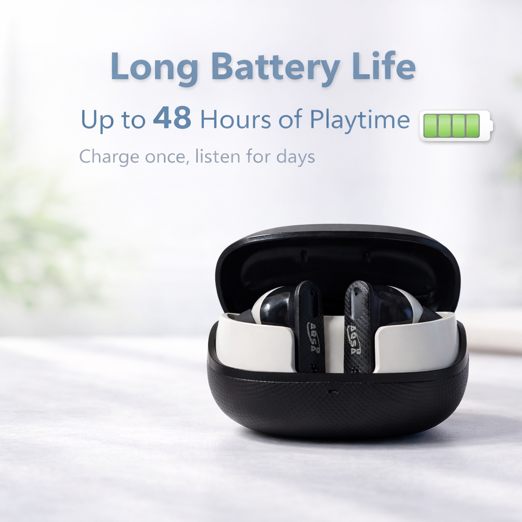 Long Playtime TWS Wireless Earphones