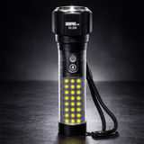 Rechargeable led zoom torch light