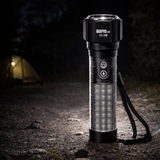 Rechargeable led zoom torch light