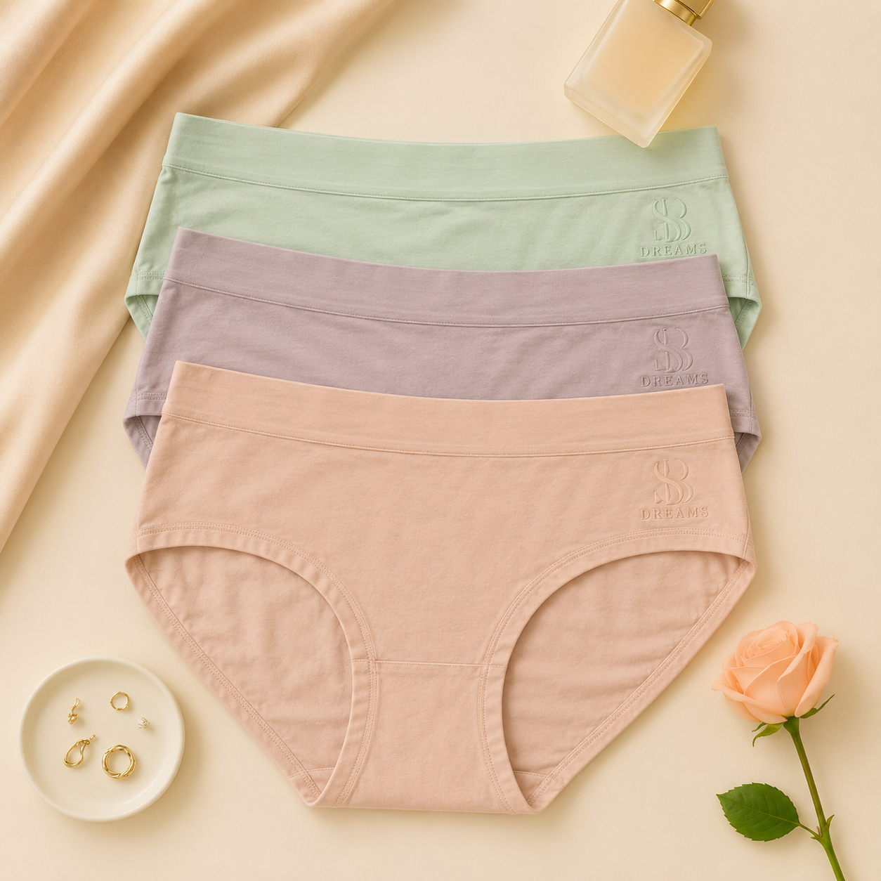 Women’s Seamless Comfort Panty ( Set of 3 )