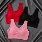 Soft Touch Seamless Bra ( Set of 3 ) Free Size