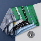 Premium Ice Silk Printed Boxer ( Set of 4 )