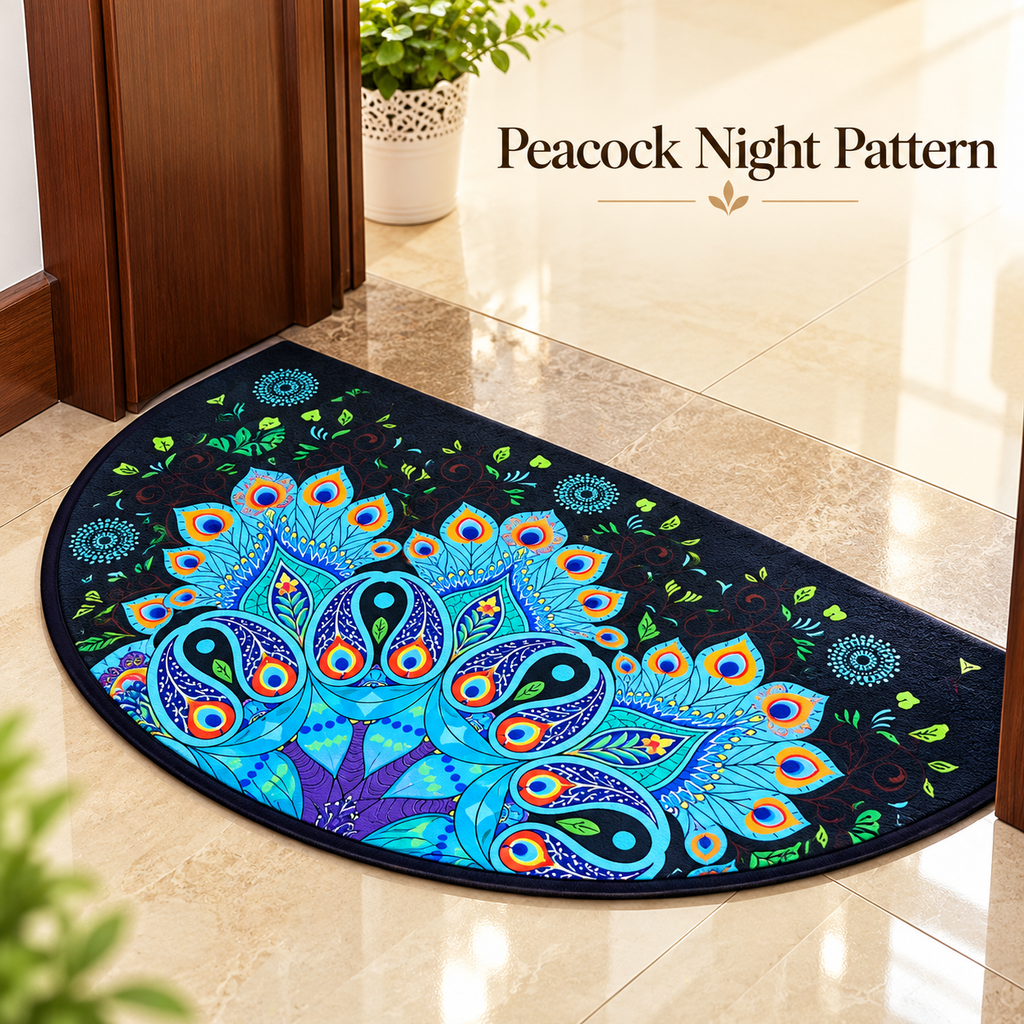 PatternNest Anti-Slip Door Mat
