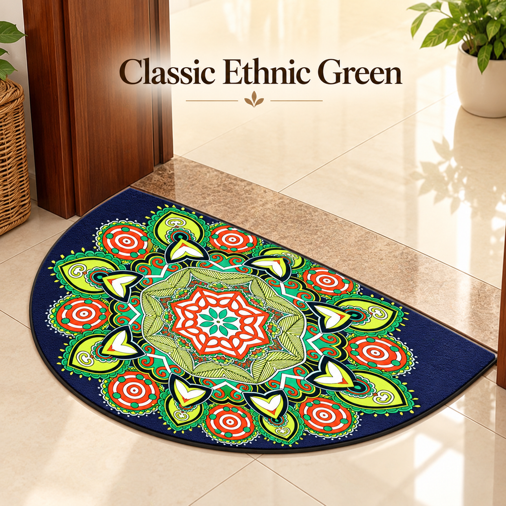 PatternNest Anti-Slip Door Mat
