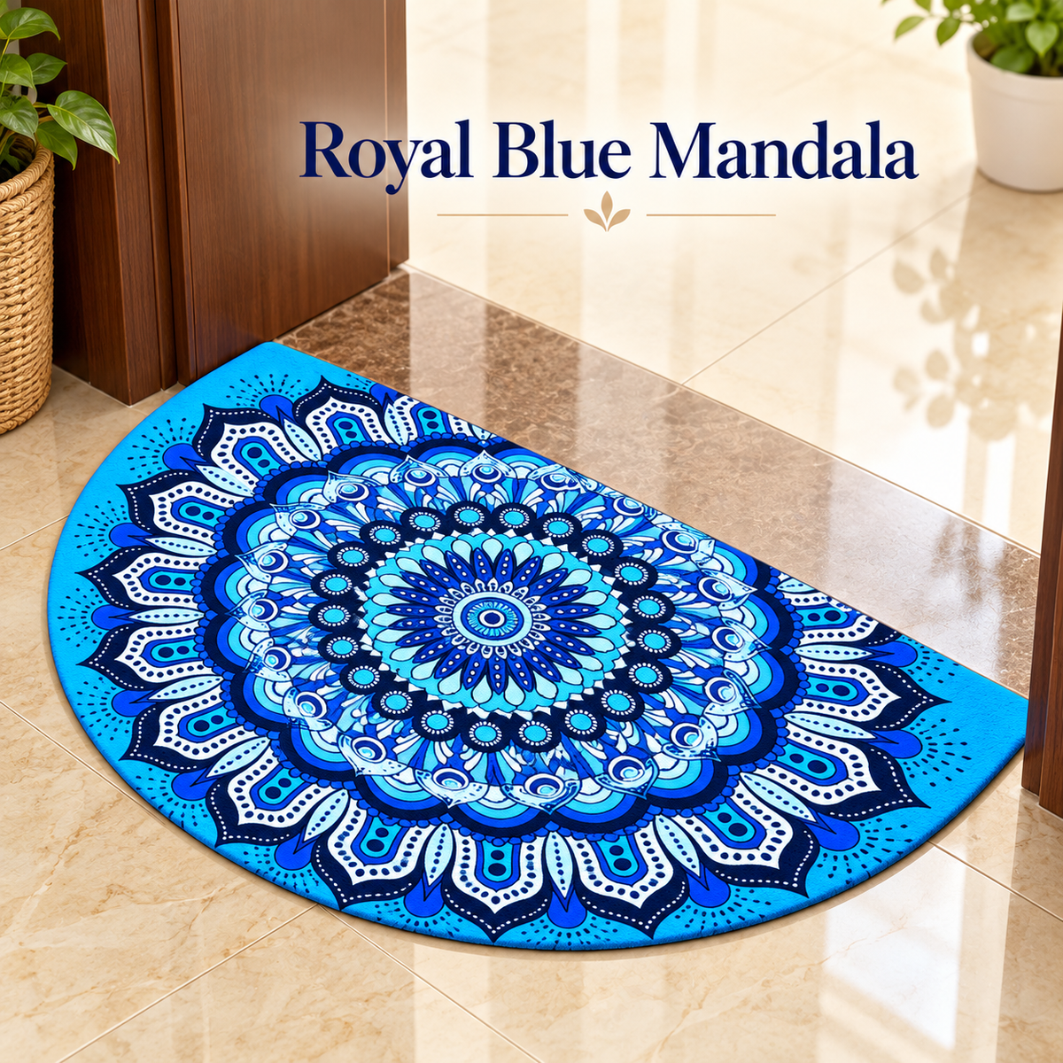 PatternNest Anti-Slip Door Mat