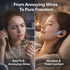 GD28 Open-Ear Clip Bluetooth Headset ( 1 Pcs )
