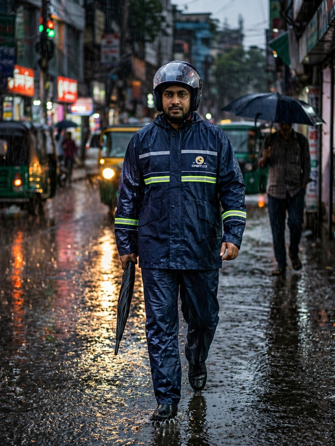 Men's Waterproof Raincoat Set (XL)