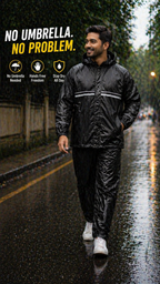 RainMaster Waterproof Jacket Set (L)