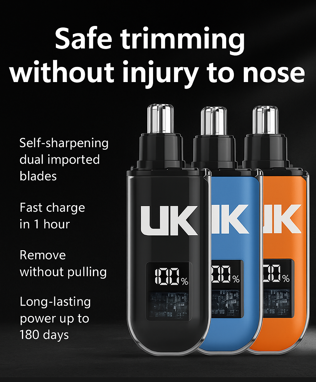 Electric Portable Mini Nose Hair Trimmer