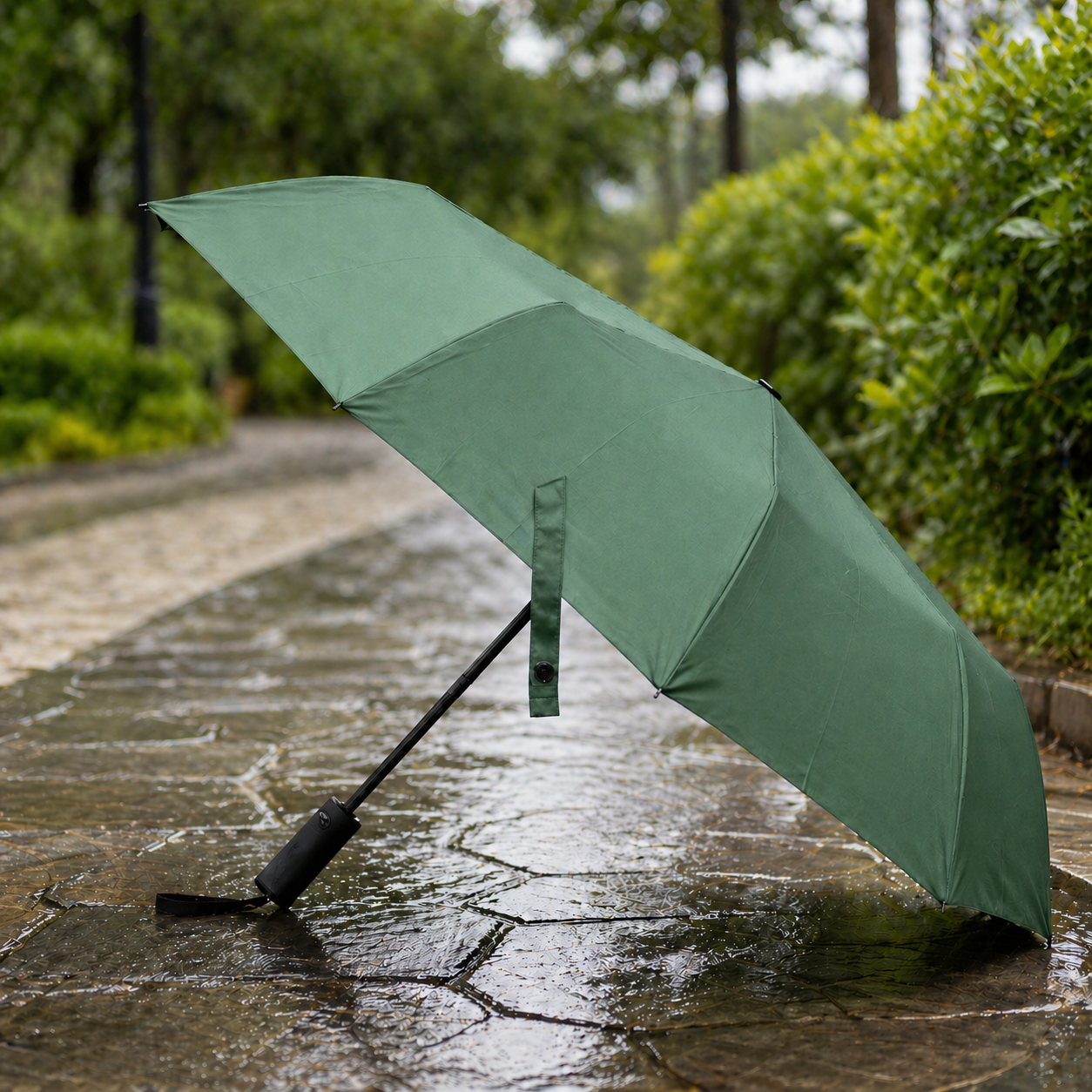 Strong Windproof 16 Ribs Auto Umbrella