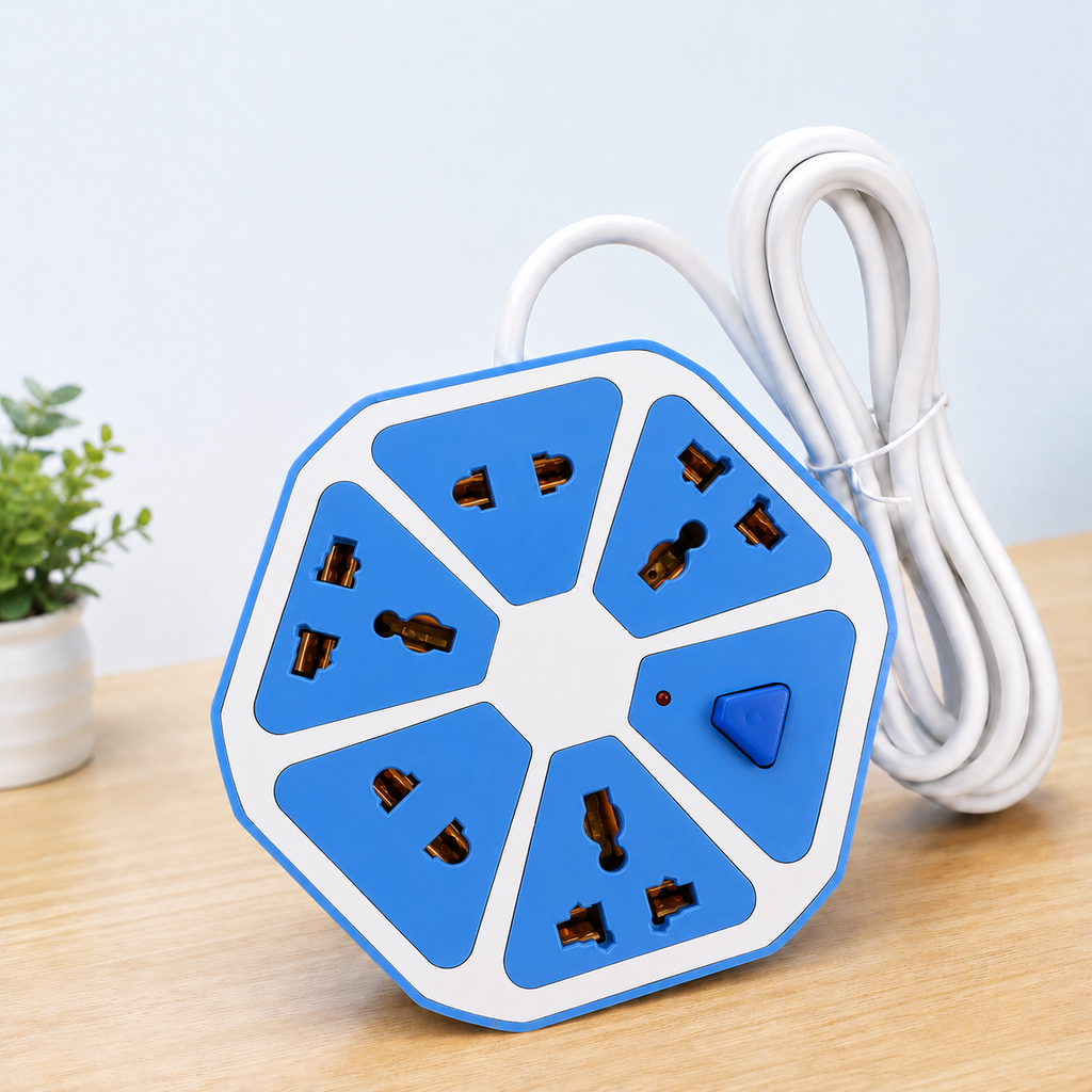 Compact Universal Multi Socket Power Board