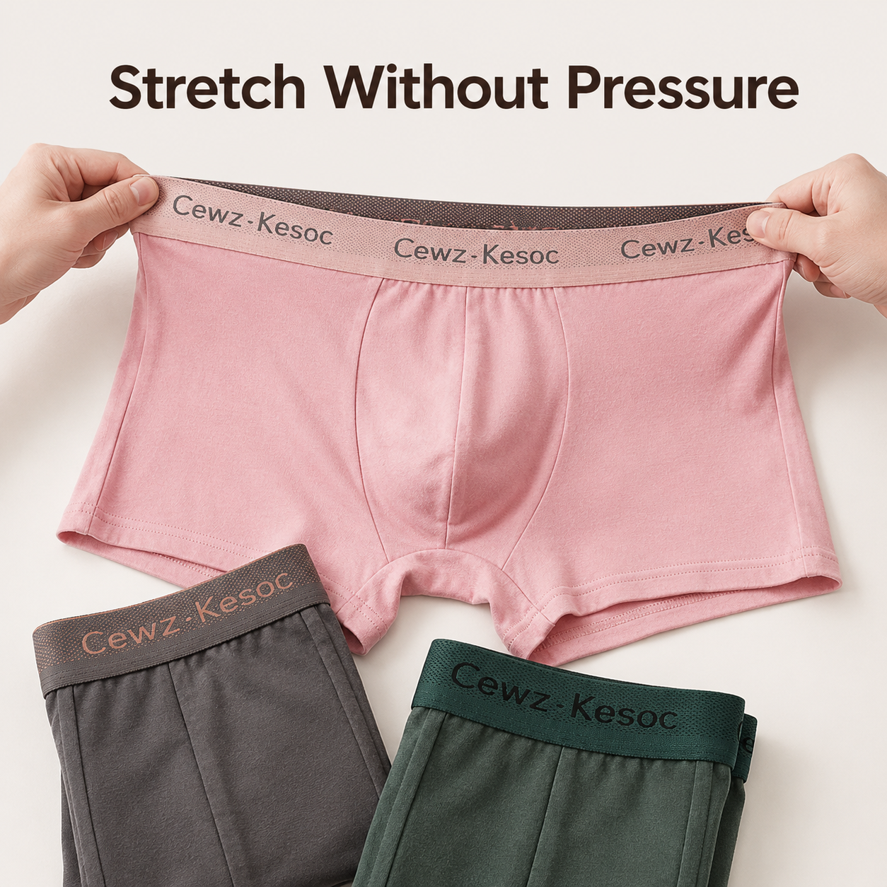 FlexComfort Premium Cotton Underwear  ( Set of 3 )