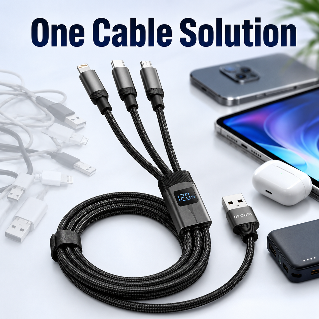 UltraCharge 5-in-1 Smart Power 120W cable