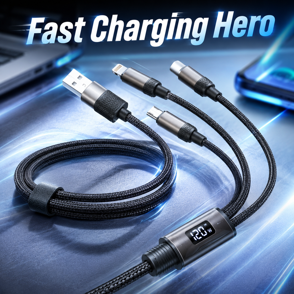 UltraCharge 5-in-1 Smart Power 120W cable