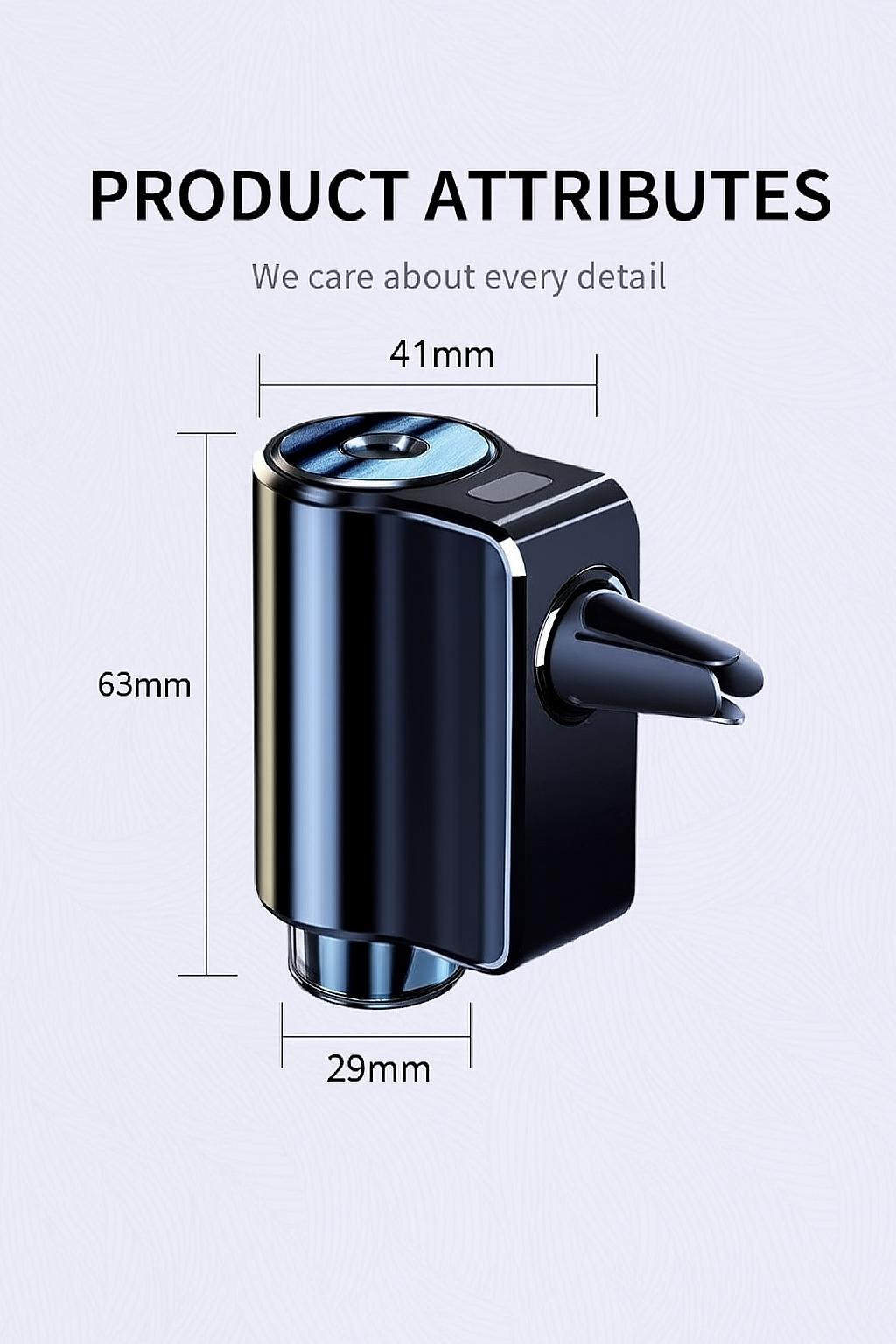 Automatic Car Spray Scent Machine with Fragrance (3 bottles)