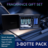 Automatic Car Spray Scent Machine with Fragrance (3 bottles)