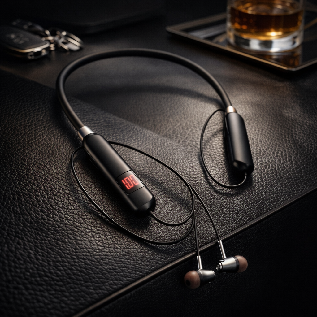 Pro Sound Long Battery Neckband Earphones