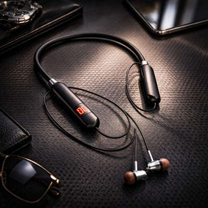 Pro Sound Long Battery Neckband Earphones