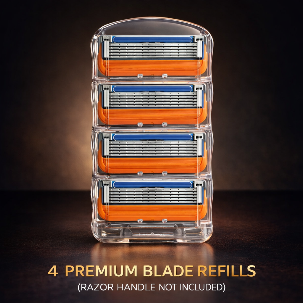 Travel Friendly Five Layer Blade Grip Shaving Razor