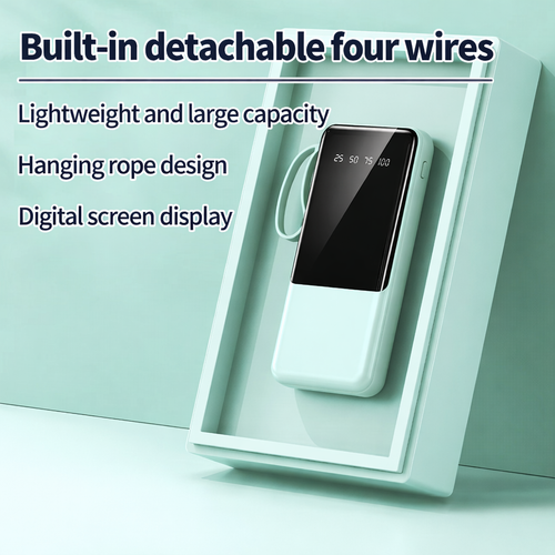 10000mAh Ultra Slim Digital Display Power Bank