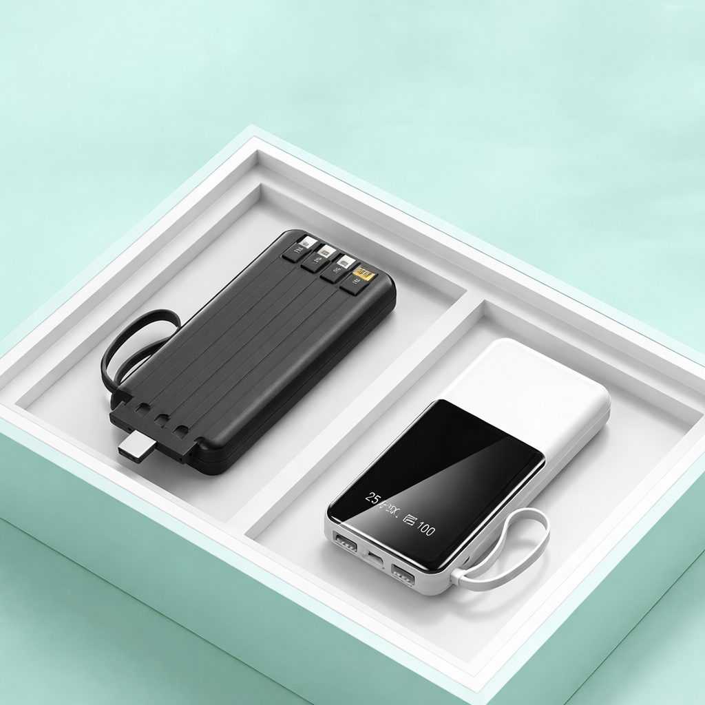 10000mAh Ultra Slim Digital Display Power Bank