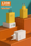 120W Universal Fast Charger 5V4A Dual Plug