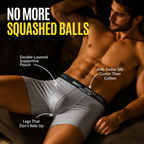 Men's Ice Silk Breathable Boxer ( Set of 4 )