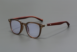 Wood Grain Anti-Blue Light Glasses