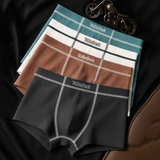 Ice Silk Waffle Texture Boxer Shorts ( Set of 04 )