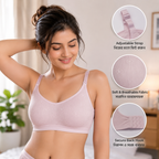 Luxury Floral Comfort Bra