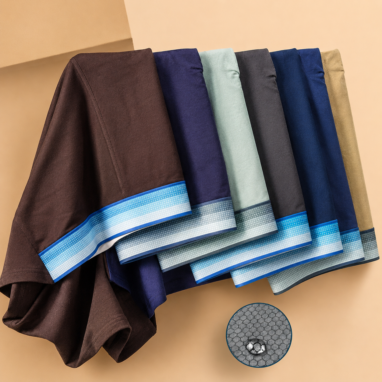 Soft Breathable Cotton Trunk Boxers ( Set of 6 )