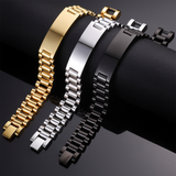 Titanium Steel Durable Link Chain Bracelet