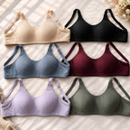 Luxury Floral Comfort Bra ( Set of 3 )