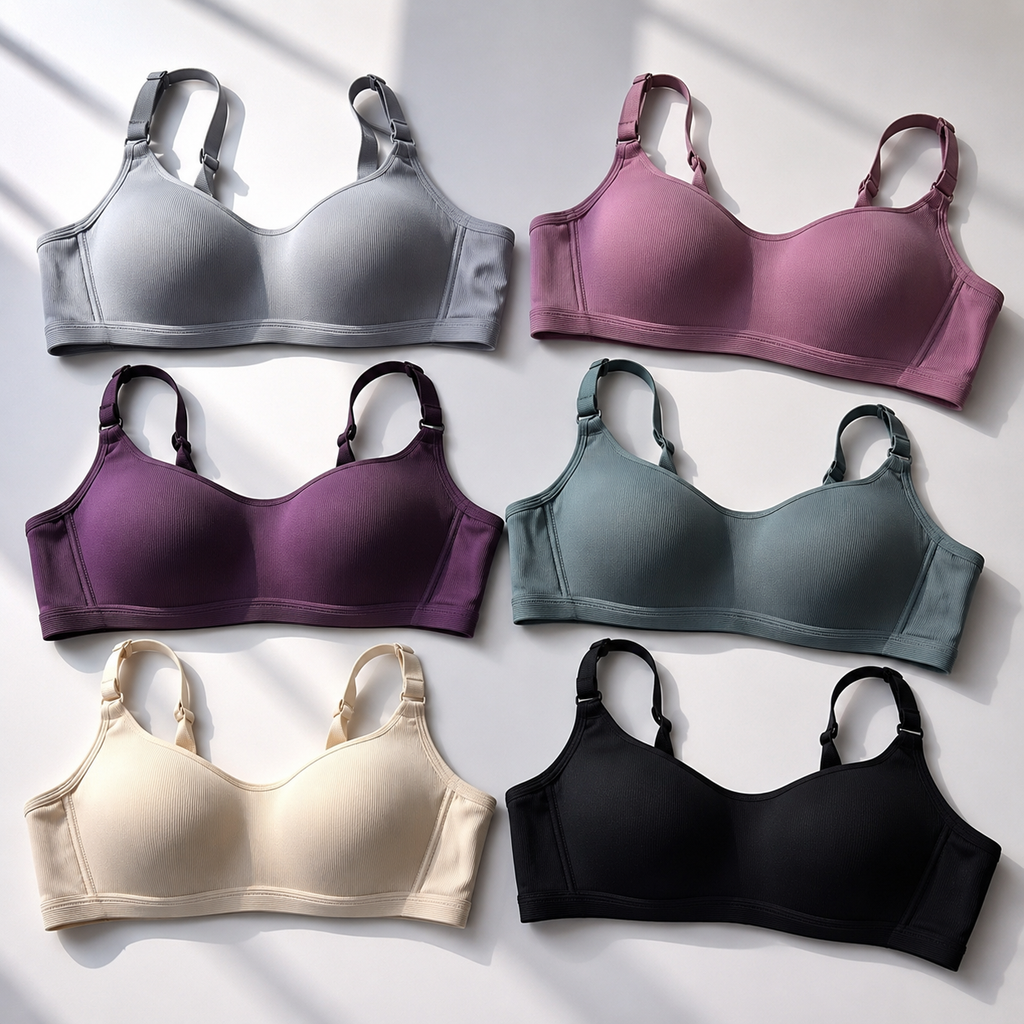 Ultra Smooth Wireless Bra ( Set of 3 )