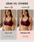 Luxury Floral Comfort Bra ( Set of 3 )