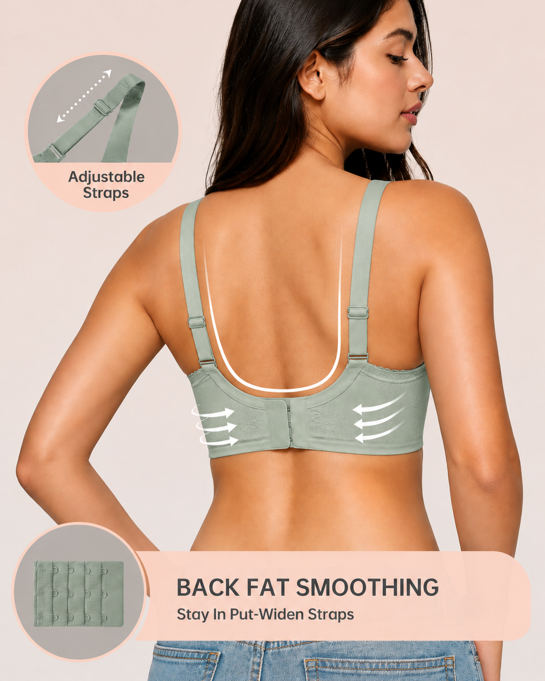 Luxury Wireless Everyday Comfort Bra ( Set of 2 )