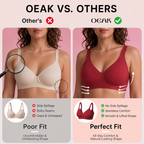 Ultra Soft Ribbed Bra ( Set of 2 )