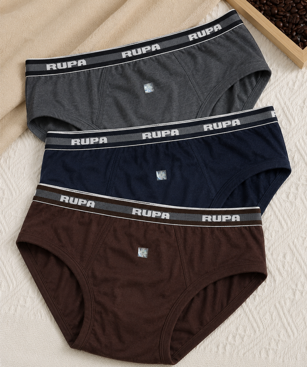 SoftFit Cotton Men's Brief ( Set of 3 )