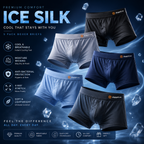 Men’s Luxury Ice Silk Underwear Combo ( set of 05)