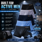 Men’s Luxury Ice Silk Underwear Combo ( set of 05)