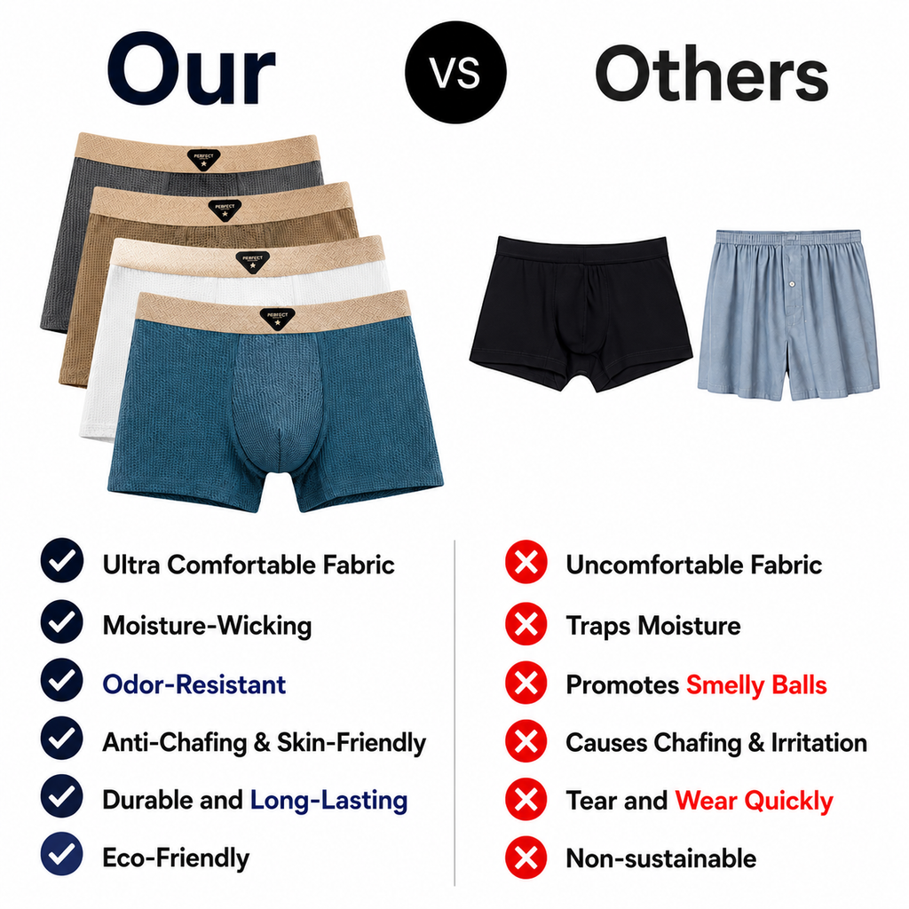 Men's Ice Silk net pattern Premium Boxer ( Set of 04 )