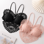 Elegant Floral Lace Bralette For Women ( Set of 2 )
