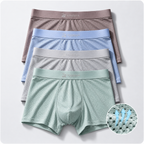 Premium Luxury Ice Silk Comfort Men’s Underwear (Set of 4)