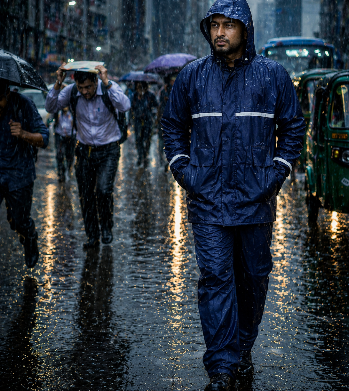 RainMaster Waterproof Jacket Set (L)